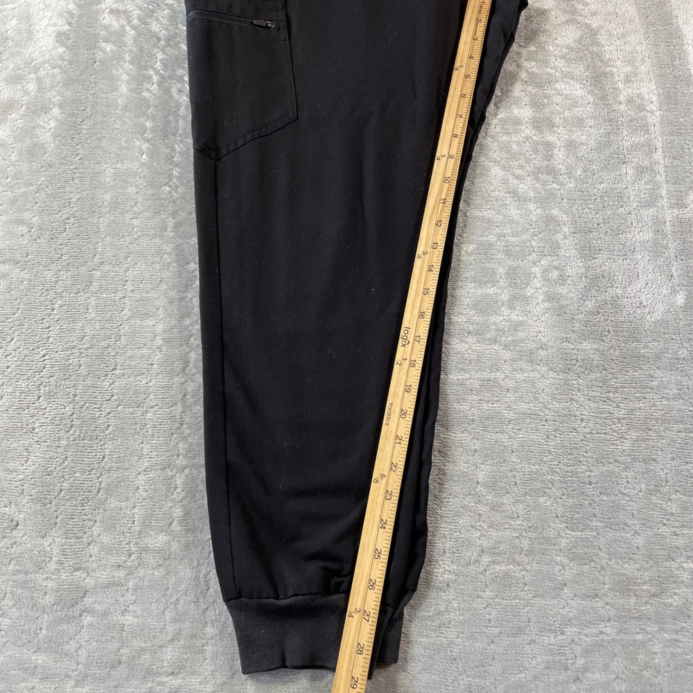 Figs Black Cropped Jogger Pants - Picture 5 of 8